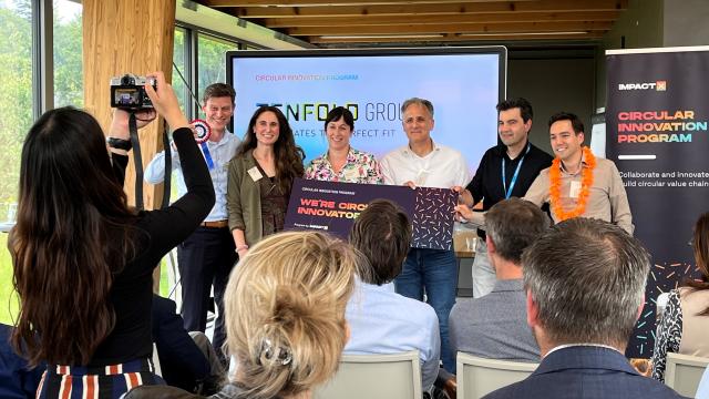 Circular Innovation Program-deelnemer Tenfold Group vertelt “Door kleine, concrete stappen te zetten, creëer je een cirkel van flow en waarde”